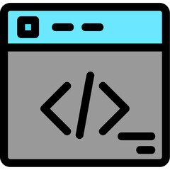 Sticker - Web Programming Icon