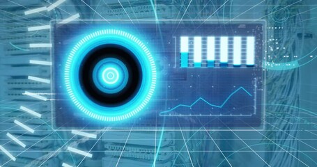 Poster - Animation of data processing over computer wires