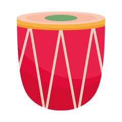 Sticker - indian drum icon