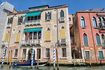 Wall Mural - Palais au bord du Grand Canal. Venise.