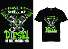 Truck T Shirt. Vector Typography T Shirt Design For Truck Driver...