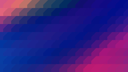 Aufkleber - Abstract geometric blue and red violet wallpaper. Graphic background