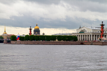 Wall Mural - Ciudad de San Petersburgo o Sain Petersburg en el pais de Rusia o Russia