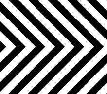 Pattern With Striped Black White Background. Black White Diagonal Inclined Lines