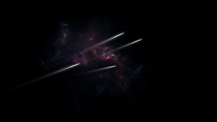 Wall Mural - black hole, planets and galaxy, science fiction wallpaper. beauty of deep space. billions of galaxy 