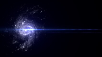 Wall Mural - black hole, planets and galaxy, science fiction wallpaper. beauty of deep space. billions of galaxy 