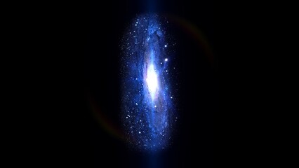 Wall Mural - black hole, planets and galaxy, science fiction wallpaper. beauty of deep space. billions of galaxy 