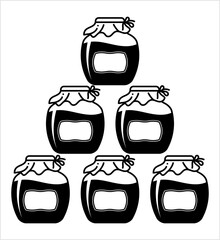 Poster - Glass Jar Icon M_2206001