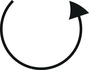 Poster -  Undo Icon. Back or Return Illustration As A Simple Vector Sign & Trendy Symbol for Design, Websites.eps