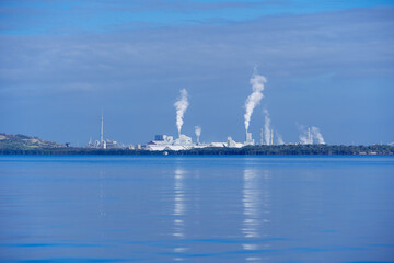 Wall Mural - Florida Tampa bay harbor and port landscape	