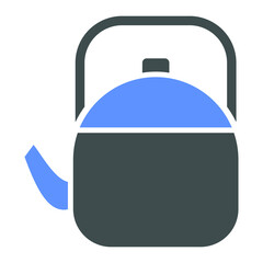 Sticker - Tea Pot Icon Style