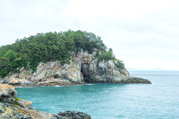 Wall Mural - The beautiful landscape of sea.