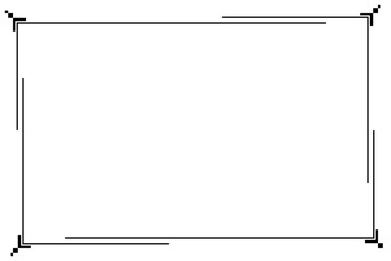 Poster - Square frame of simple design black lines on white background. Design print for illustration, background, certificate and cards. Set 4