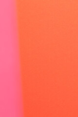 Wall Mural - copy space bright pink and orange background