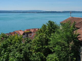 Wall Mural - Sommerzeit in Meersburg am Bodensee