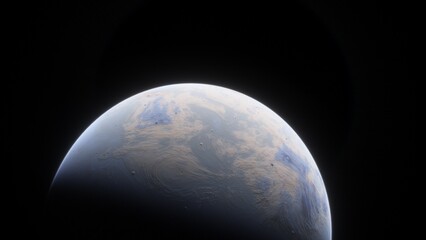 planets and galaxy, science fiction wallpaper. beauty of deep space. billions of galaxy in the unive