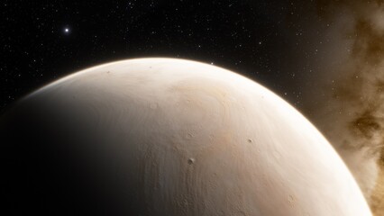 planets and galaxy, science fiction wallpaper. beauty of deep space. billions of galaxy in the unive