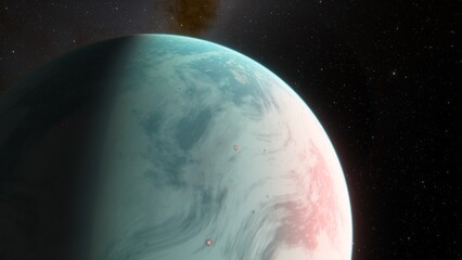 planets and galaxy, science fiction wallpaper. beauty of deep space. billions of galaxy in the unive