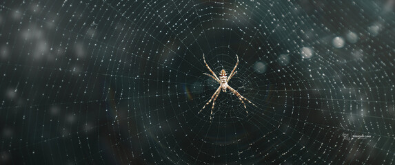 spider on the web