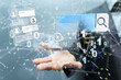 © vegefox.com - web develop interface web application in hand
