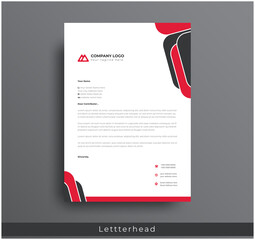 Modern Creative & Clean business style letterhead bundle of your corporate project design.set to print with vector & illustration. corporate letterhead bundle.