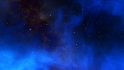 Wall Mural - bright nebula, nebula in space, majestic red-purple nebula, beautiful space background 3D render

