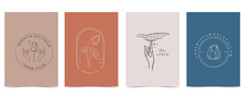 Black Lotus Background. Line Art Design For Postcard, Invitation ,packaging