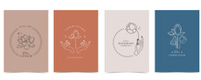 Black Lotus Background. Line Art Design For Postcard, Invitation ,packaging