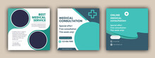 Medical Social Media Post Template, Editable Healthcare Social Media Banner Template. Social Media Post Design Template Free Vector. Anyone Can Use This Design Easily