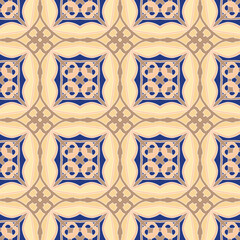  Multi-Color Morocco Seamless Pattern. Traditional Arabic Islamic Background. Vintage, Turkish, Indian style Ideal for carpet, ceramics, tiles. Vector Illustration.