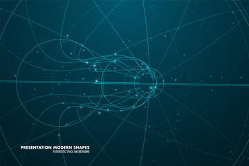 Poster - abstract technology background