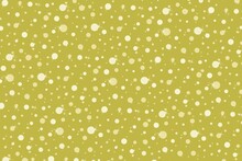 Green Polka Dots Seamless Pattern Background