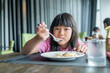 © waranyu - Kid eating food, happy time, breakfast