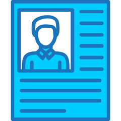 Poster - Resume Icon