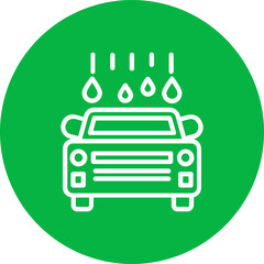 Poster - Car Wash Icon