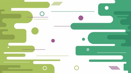 abstract flowing geometry liquid green modern background. vector background illustration. geometry illustration. modern illustration. trendy background illustration. can used to be background