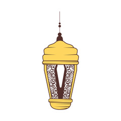 Canvas Print - arabic lantern decoration