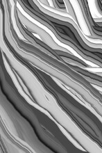 Close Up Of The Gray Scale Striped Flowing Abstract Background