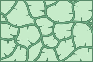 Thorny twig wallpaper, thorn twig pattern design with hand drawn line art concept for fabrics, prints, covers, banners,invitations and more