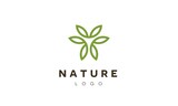Fototapeta  - Green nature logo