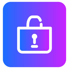 Sticker - access allowed lock password safe secure security icon