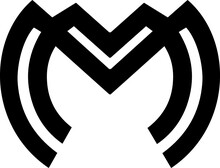 Unique Modern Creative Elegant Letter M Logo Design Or MM Initials Vector Monogram Symbol.