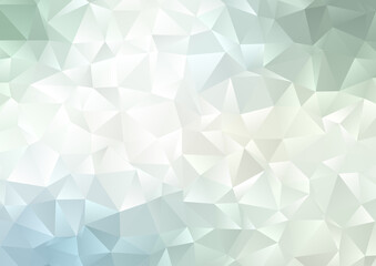 Wall Mural - Abstract pastel low poly geometric background