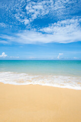 beach with sky