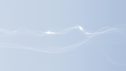 Wall Mural - abstract digital wave background mesh loop