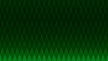 Poster - Abstract green triangle shapes gradient background.