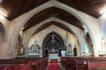 Wall Mural - Our Lady of Mt Carmel Church interior Mullewa Western Australia