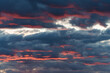 Dramatic clouds and sunset 5