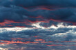 Dramatic clouds and sunset 4
