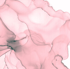  Alcohol Ink. Oil Hand Grunge Design. Silk Dust